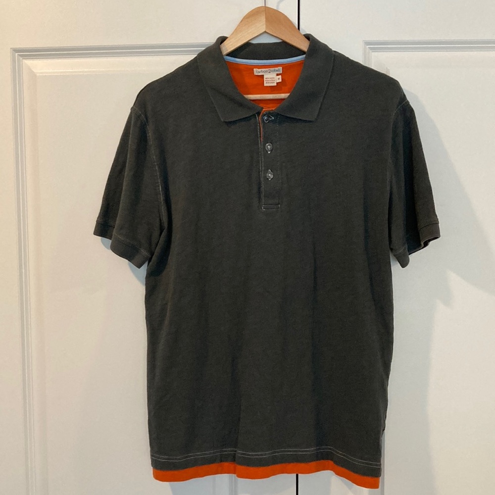 Carbon 2 Cobalt Men’s Polo Shirt, Size Medium